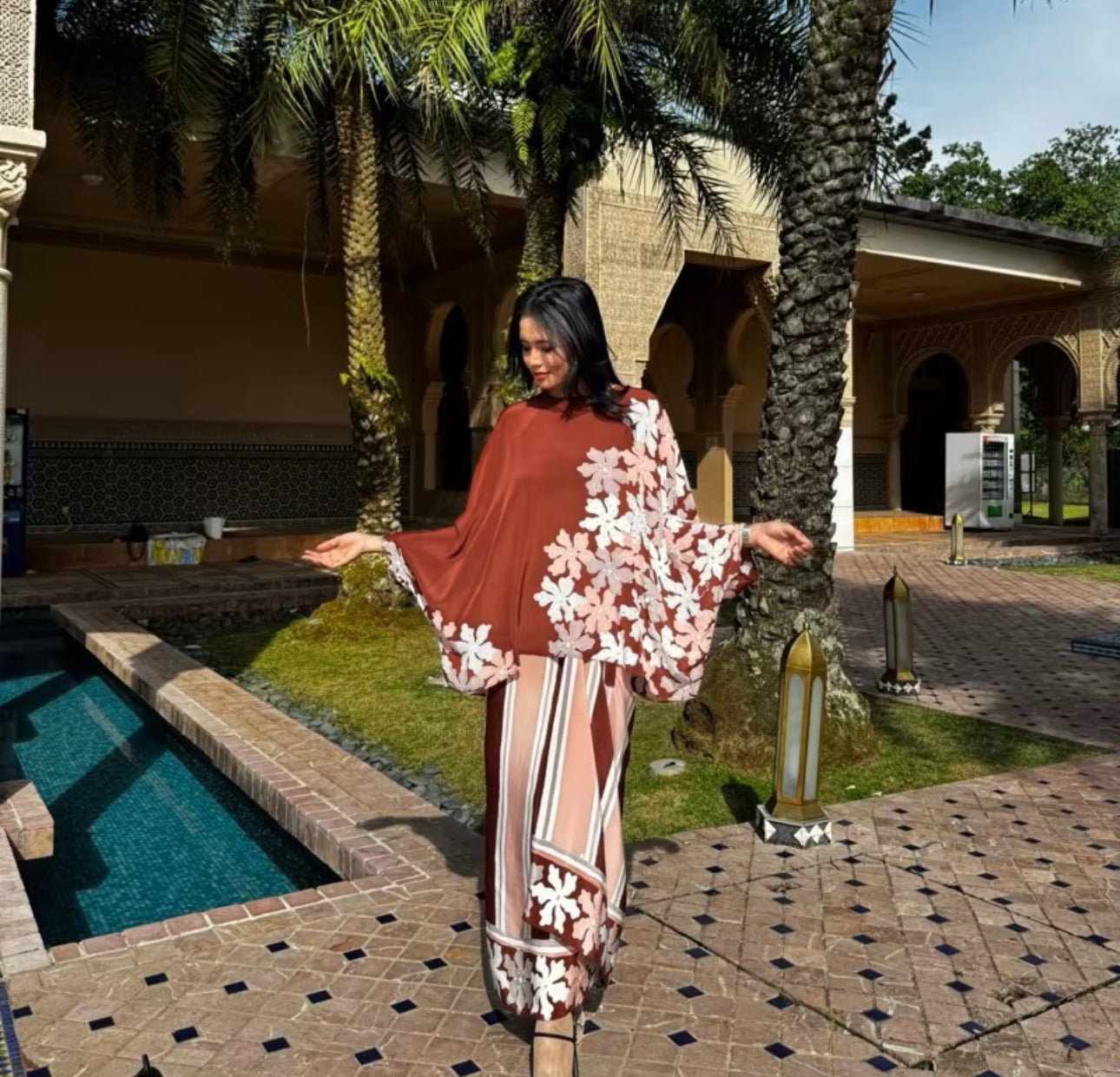 Terracotta Bloom Single Layer