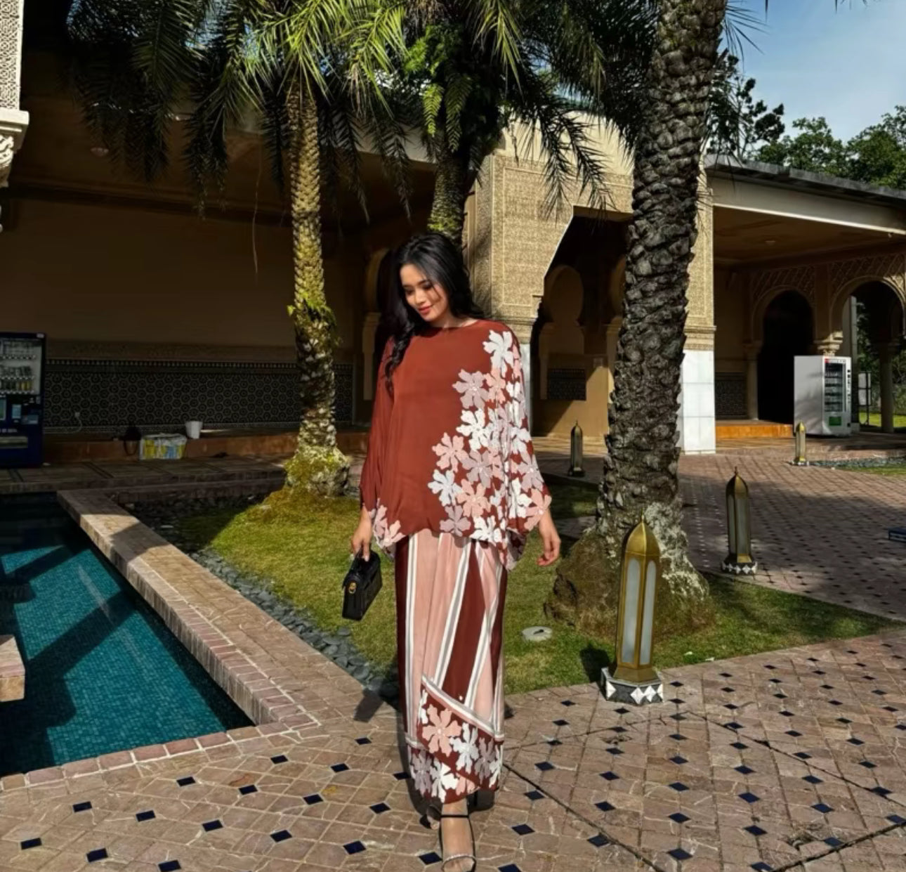 Terracotta Bloom Single Layer